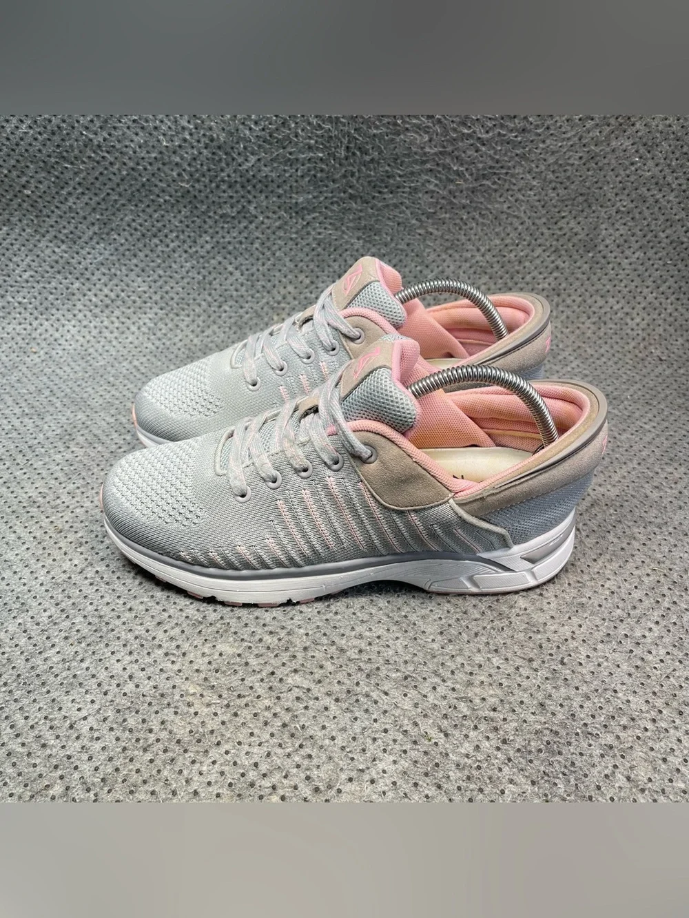 Zeba Hands Free Gray Pink Slip On Shoes Size 10 Women’s